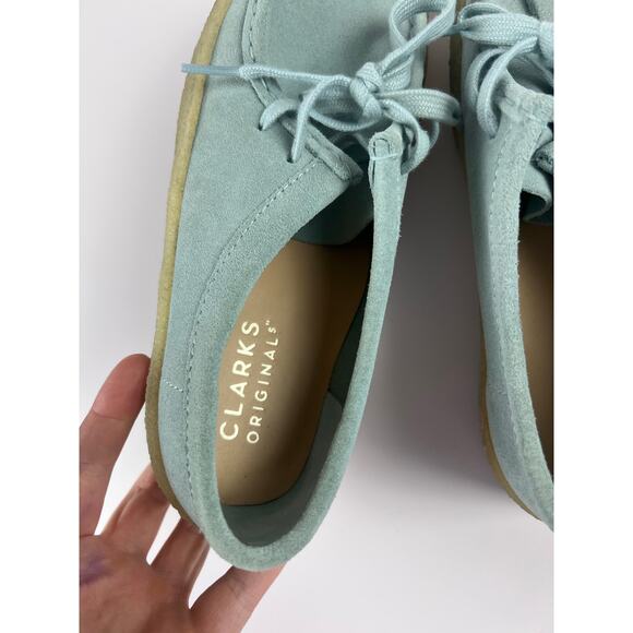 Clarks Originals Wallabee Suede Comfort Shoes Women’s 8 Crepe Sole - Picture 7 of 9